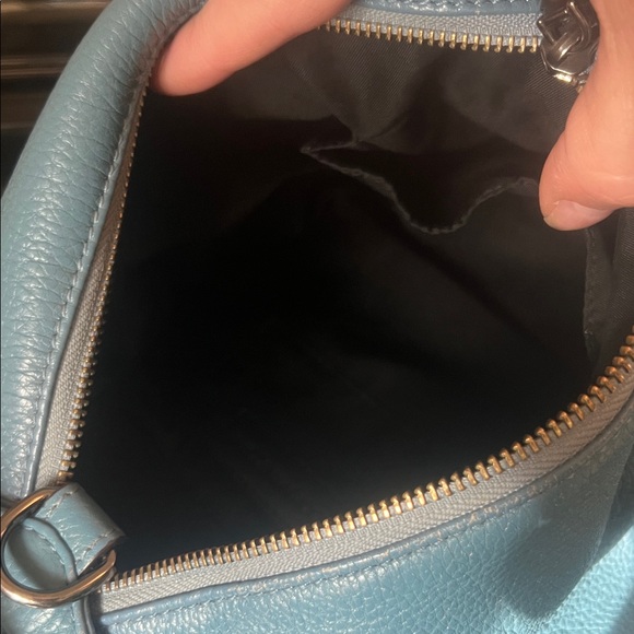 Rebecca Minkoff Teal Leather Backpack